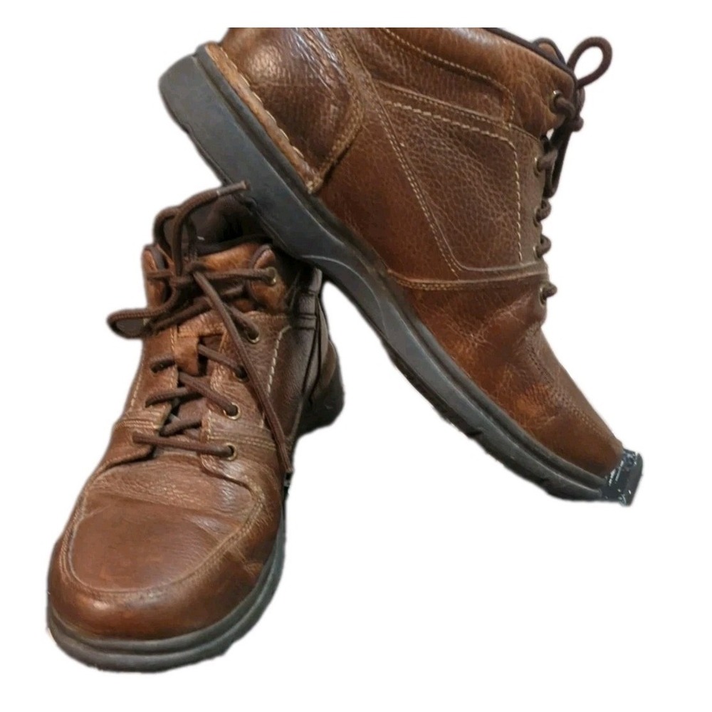 Rockport Eureka Plus Mens 11 W Hiking Boot Brown Leather CG8967 Workwear Outdoor